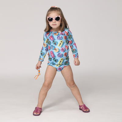 Kids Sun Protection Swimsuit
