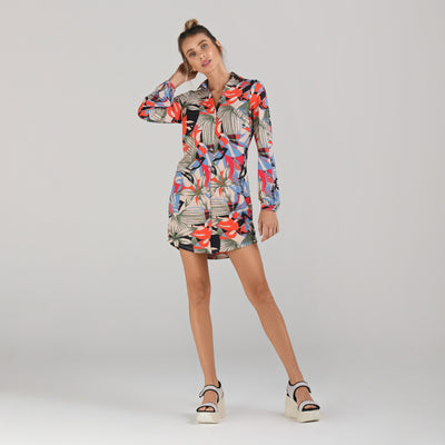 Sun Protection Beach Cover-Up