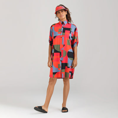 Sun Protection Beach Cover-Up