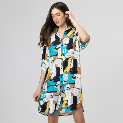 Sun Protection Beach Cover-Up