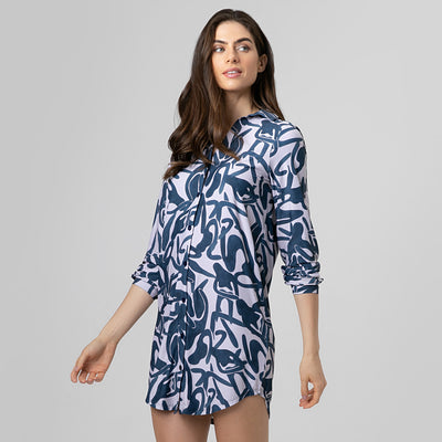 Sun Protection Beach Cover-Up
