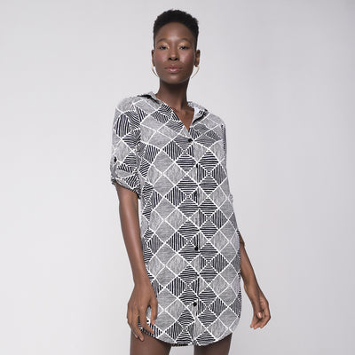 Sun Protection Beach Cover-Up